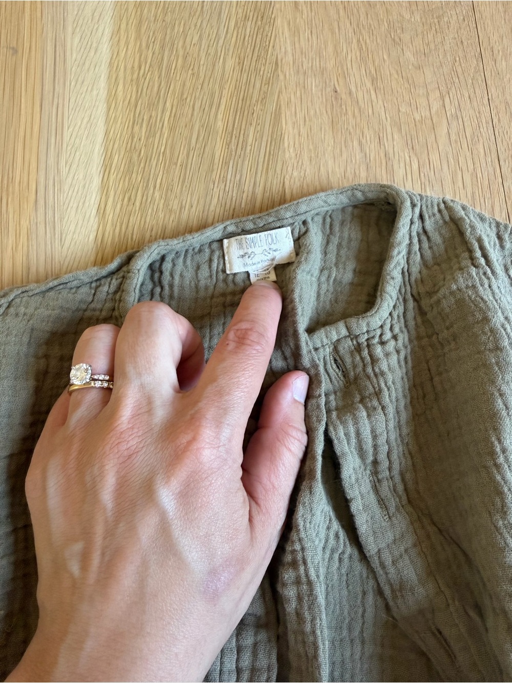 The Simple Folk muslin jumpsuit - Picture 2 of 2